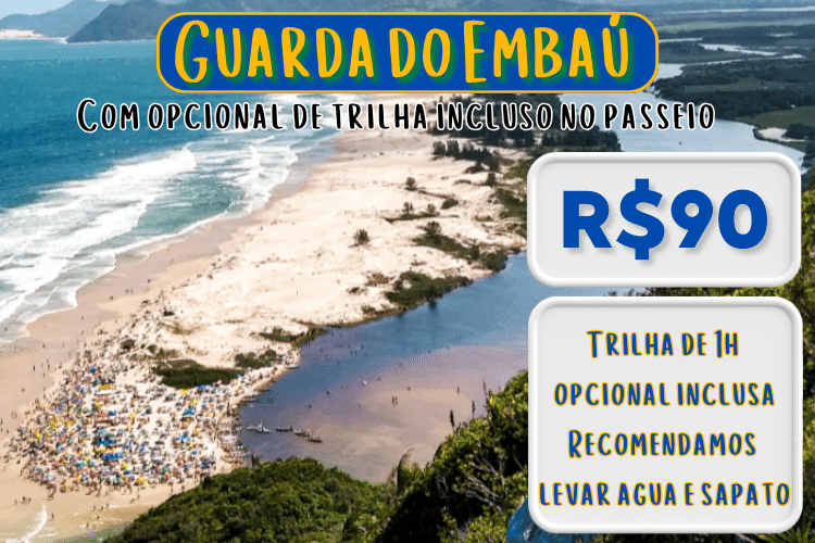 com praia de Rio e Mar, visual único