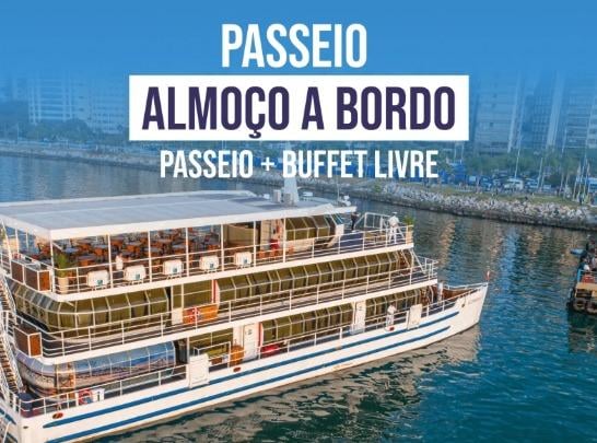 Passeio Catamaran + Buffe Livre